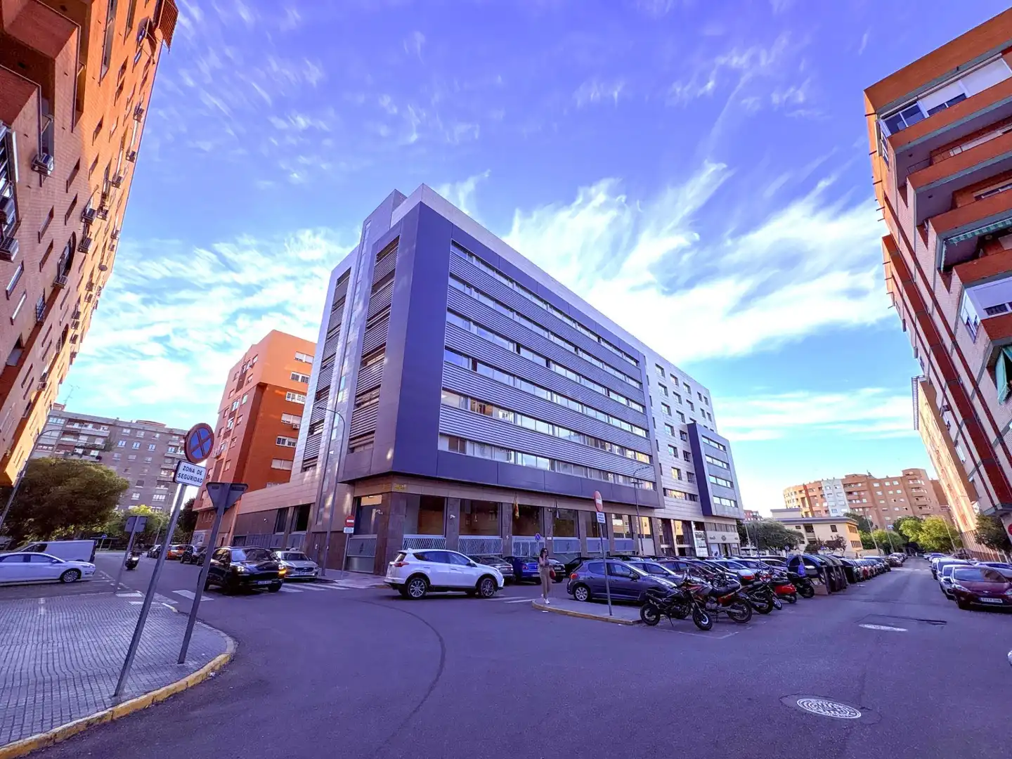 Vista exterior de Piso en venta en Badajoz con Balcón