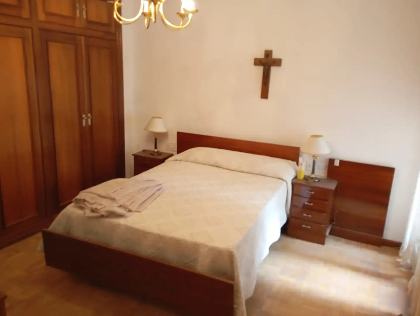 Schlafzimmer von Wohnung zum Verkauf in Alhama de Aragón mit Heizung, Privatgarten und Parkett