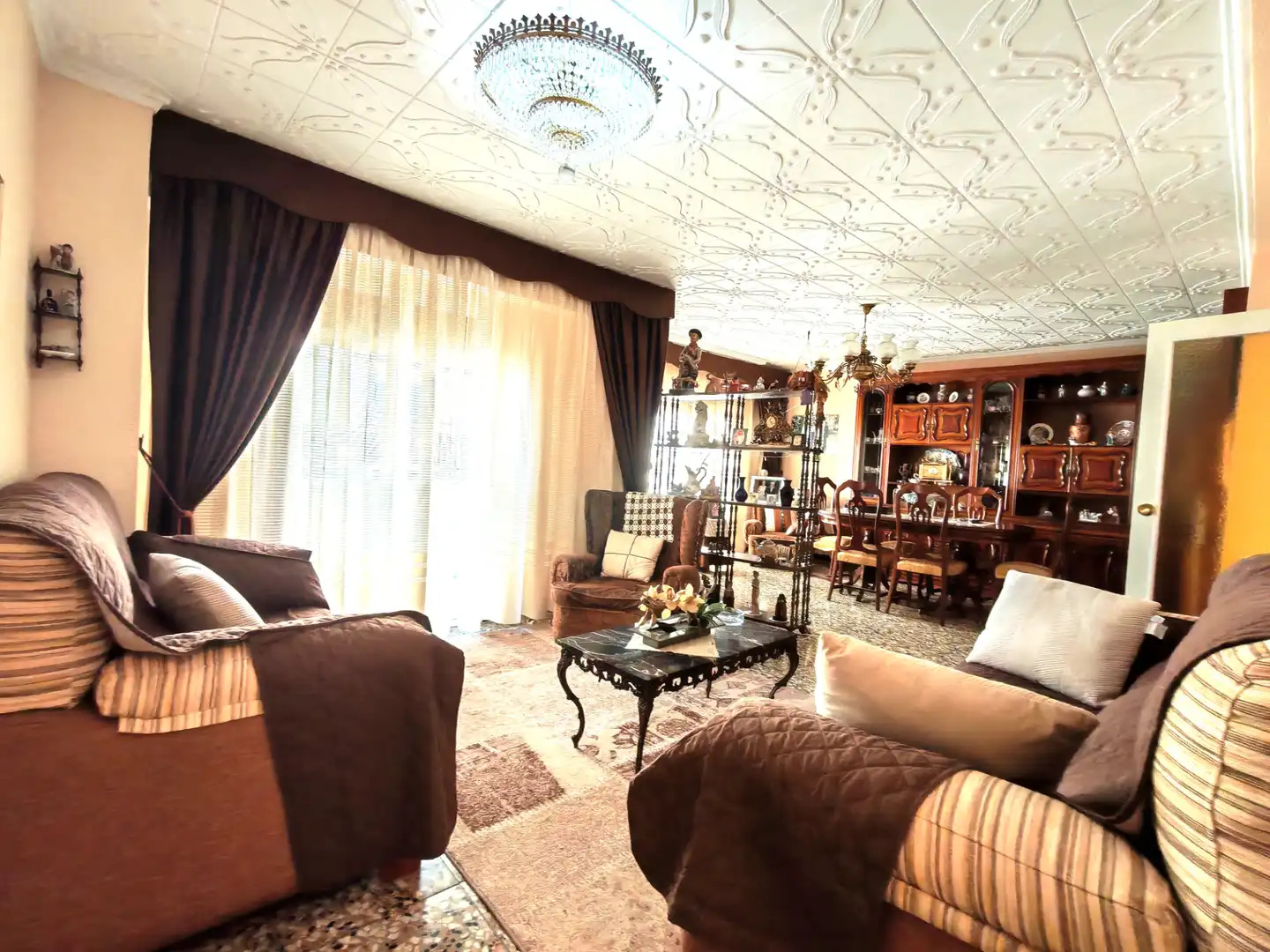 Living room of Flat for sale in Elche / Elx  with Furnished, Oven and Washing machine