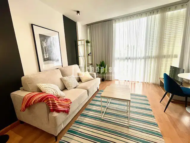 Living room of Flat for rent in Castellón de la Plana / Castelló de la Plana  with Air Conditioner and Furnished