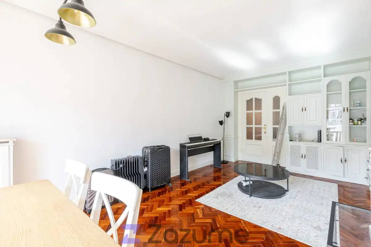Sala de estar de Piso de alquiler en Alcobendas con Aire acondicionado, Calefacción y Parquet