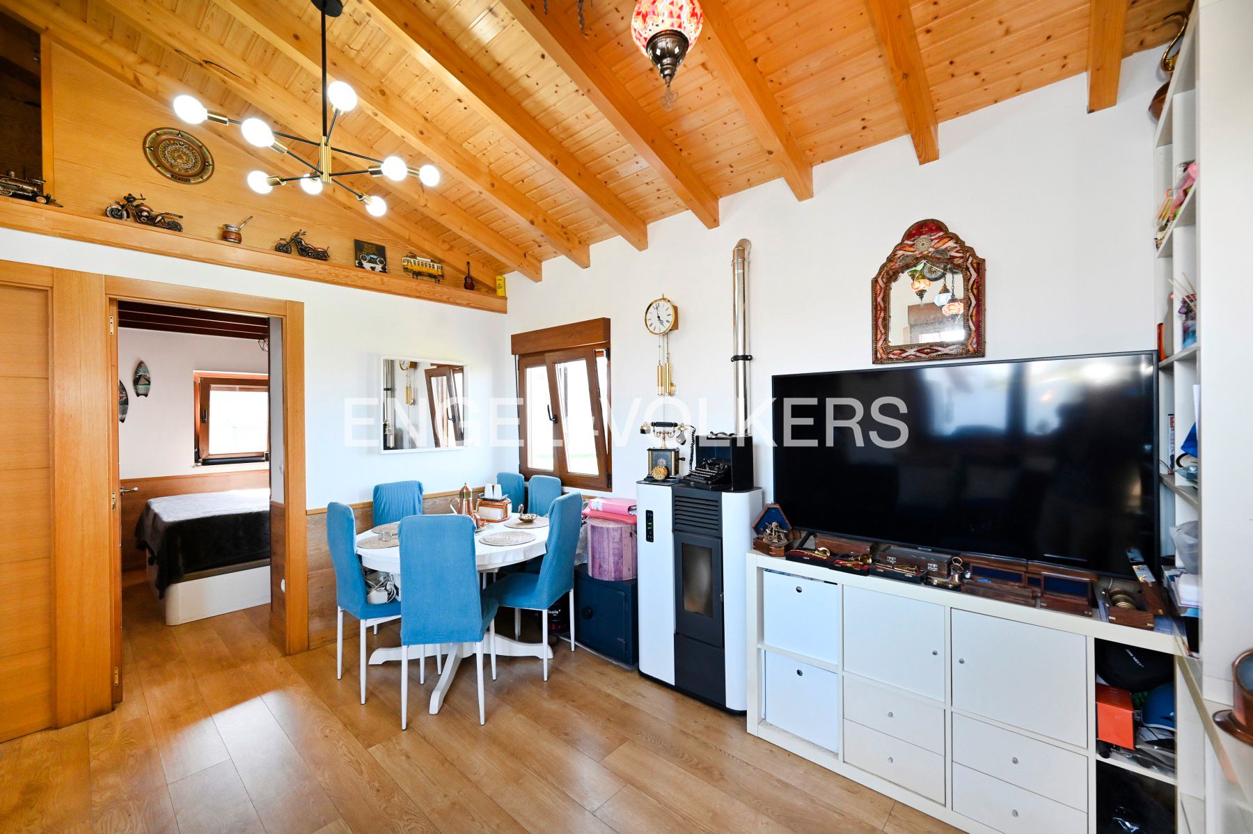 Living room of House or chalet for sale in Camargo  with Heating and Terrace