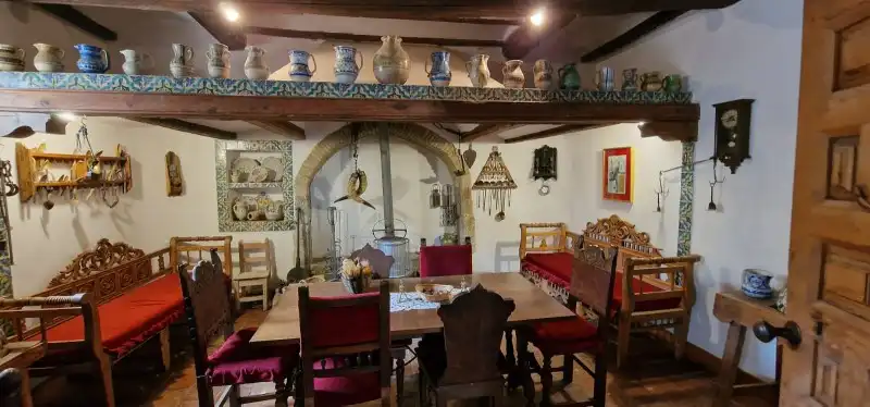 Dining room of Country homes for sale in Rubielos de Mora  with Air Conditioner, Heating and Terrace
