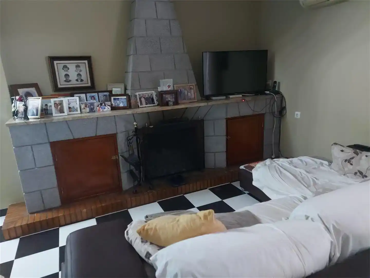Sala de estar de Piso en venta en Casariche con Trastero, Amueblado y Balcón