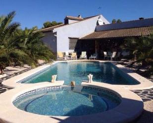 Swimming pool of Country house for sale in  Murcia Capital  with Terrace and Swimming Pool