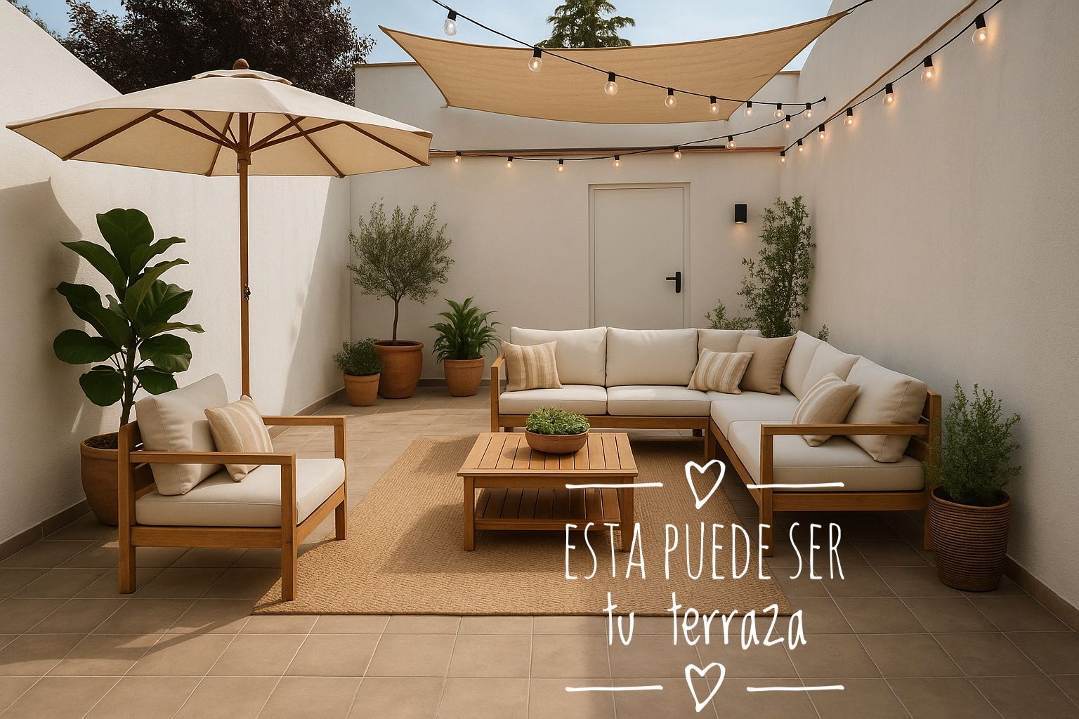Terrace of Single-family semi-detached for sale in Sabadell  with Heating and Terrace