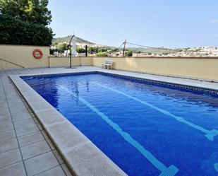 Swimming pool of Single-family semi-detached for sale in Calafell  with Air Conditioner, Terrace and Balcony