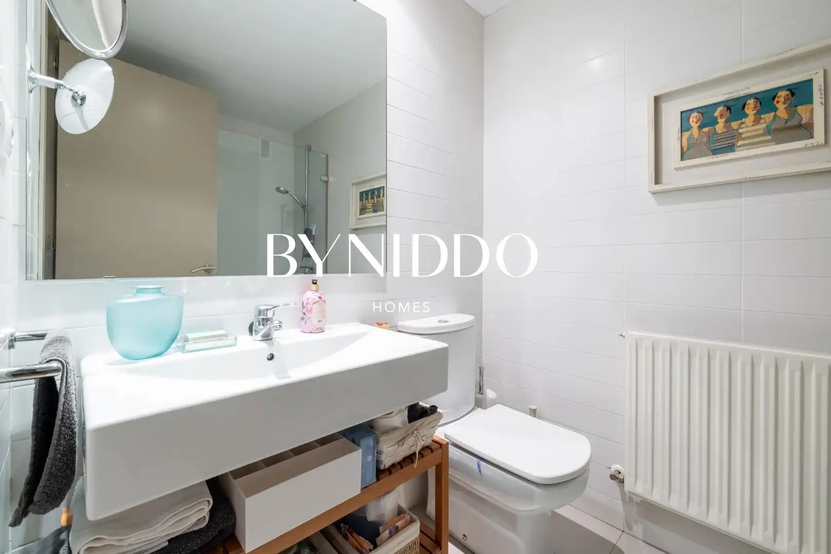 Bathroom of Flat for sale in Sant Cugat del Vallès  with Air Conditioner, Heating and Private garden