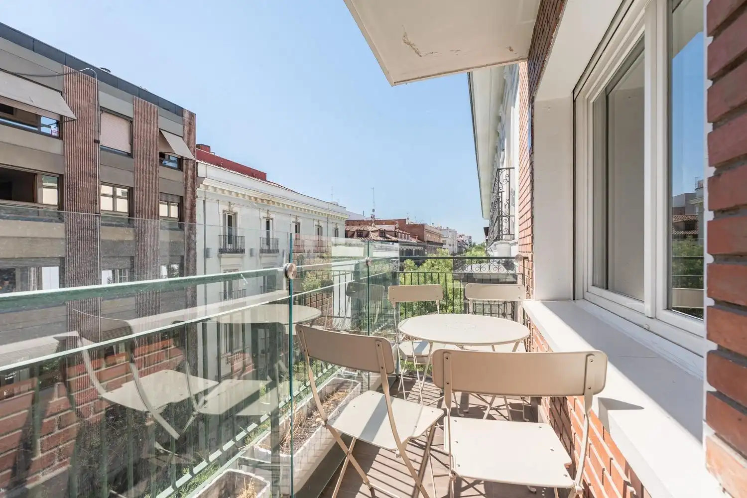 Terrassa de Pis de lloguer en Madrid amb Aire condicionat, Calefacció i Terrassa