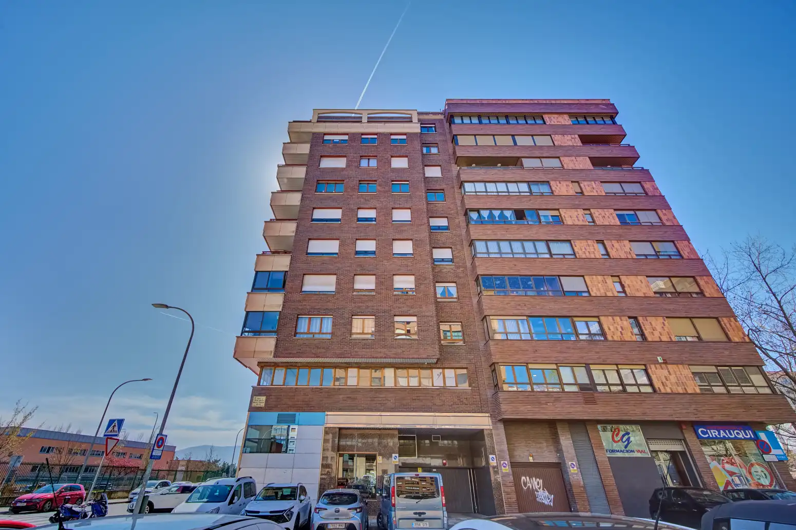 Exterior view of Flat for sale in  Pamplona / Iruña  with Air Conditioner, Heating and Parquet flooring