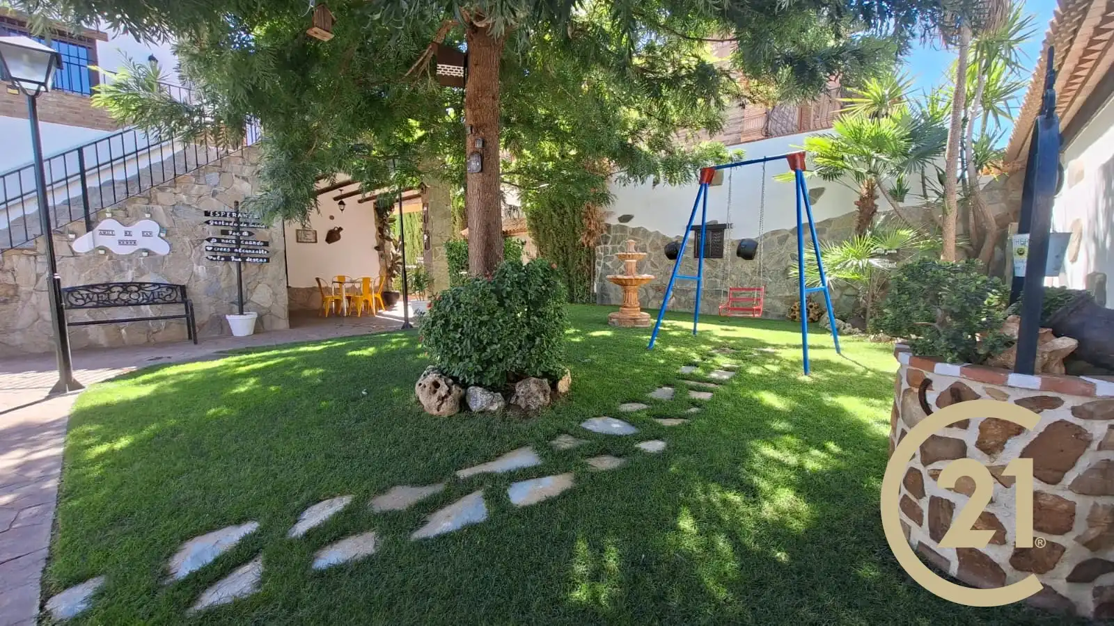 Jardín de Casa o chalet en venta en Arriate con Aire acondicionado, Jardín privado y Terraza