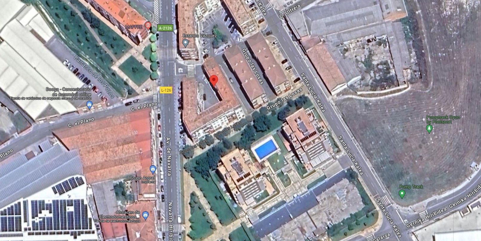 Vista exterior de Pis en venda en Oyón-Oion