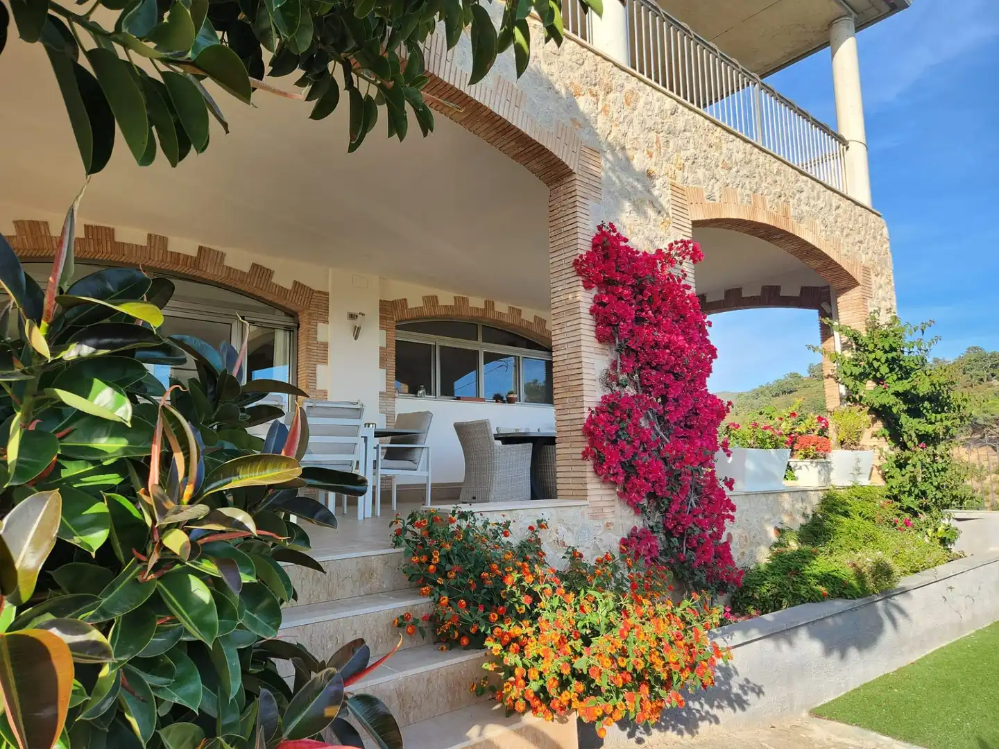 Terraza de Casa o chalet en venta en Vilajuïga con Aire acondicionado, Calefacción y Jardín privado