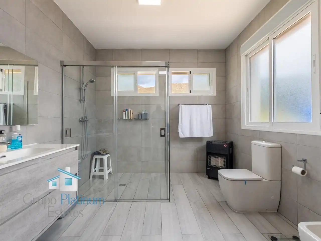 Baño de Casa o chalet en venta en Uleila del Campo con Aire acondicionado y Jardín privado