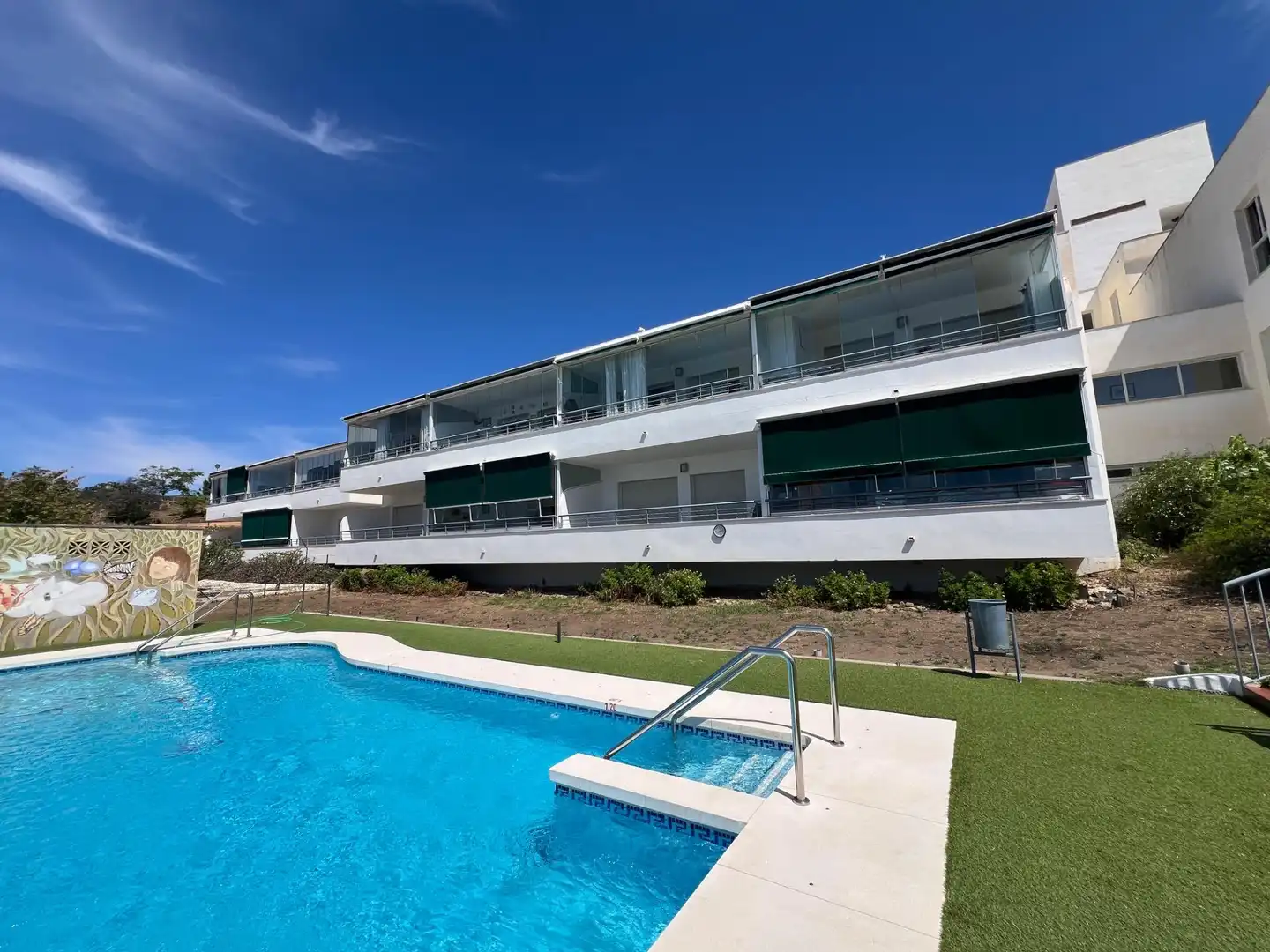 Swimming pool of Apartments for sale in Málaga  with Air Conditioner, Private garden and Terrace