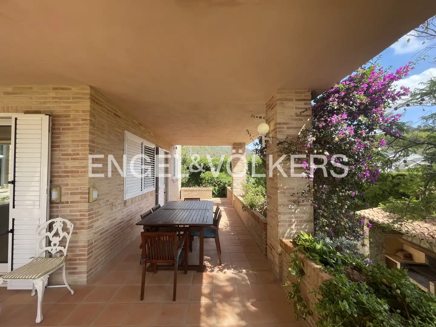 Terraza de Casa o chalet de alquiler en Puçol con Aire acondicionado, Calefacción y Jardín privado