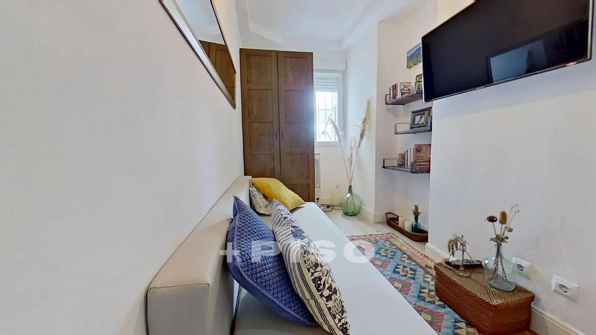 Schlafzimmer von Wohnung zum Verkauf in Madrid mit Heizung, Möbliert und Ofen