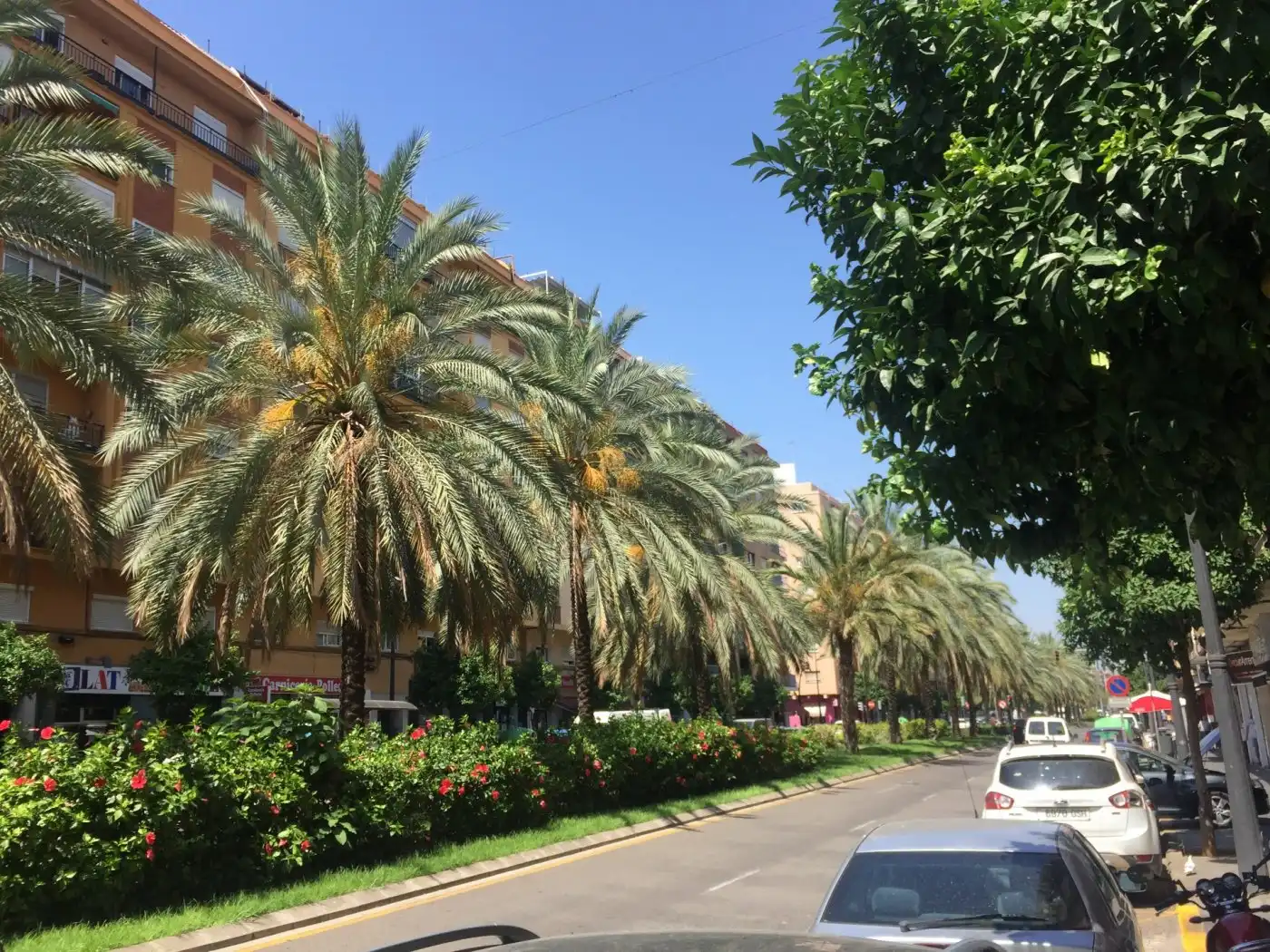 Außenansicht von Wohnung zur Miete in Valencia mit Terrasse, Möbliert und Balkon