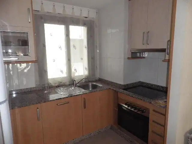 Kitchen of Flat for rent in Poio  with Heating, Parquet flooring and Storage room