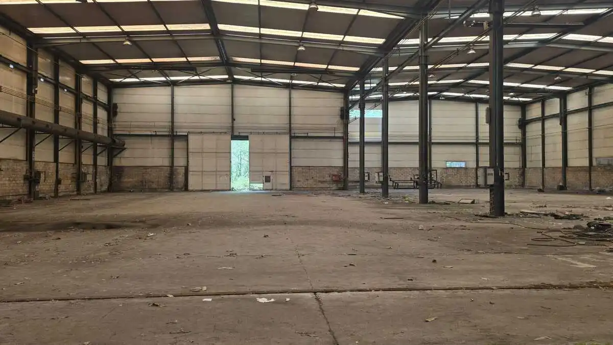 Exterior view of Industrial buildings for sale in Mieres (Asturias)