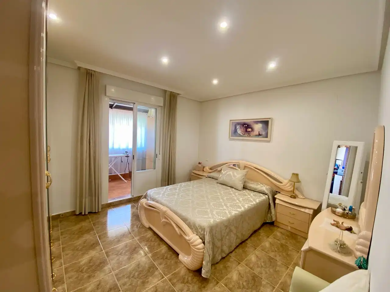 Bedroom of Detached homes for sale in Villarrubia de los Ojos  with Air Conditioner, Heating and Private garden