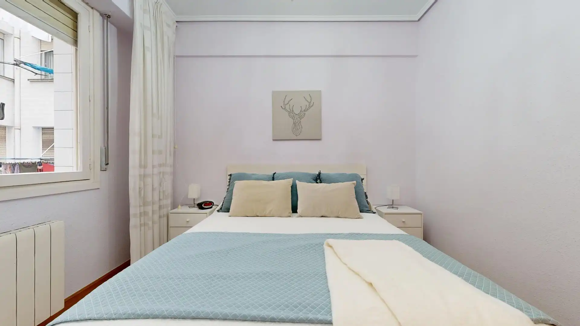 Bedroom of Flat for sale in Bilbao   with Heating and Balcony
