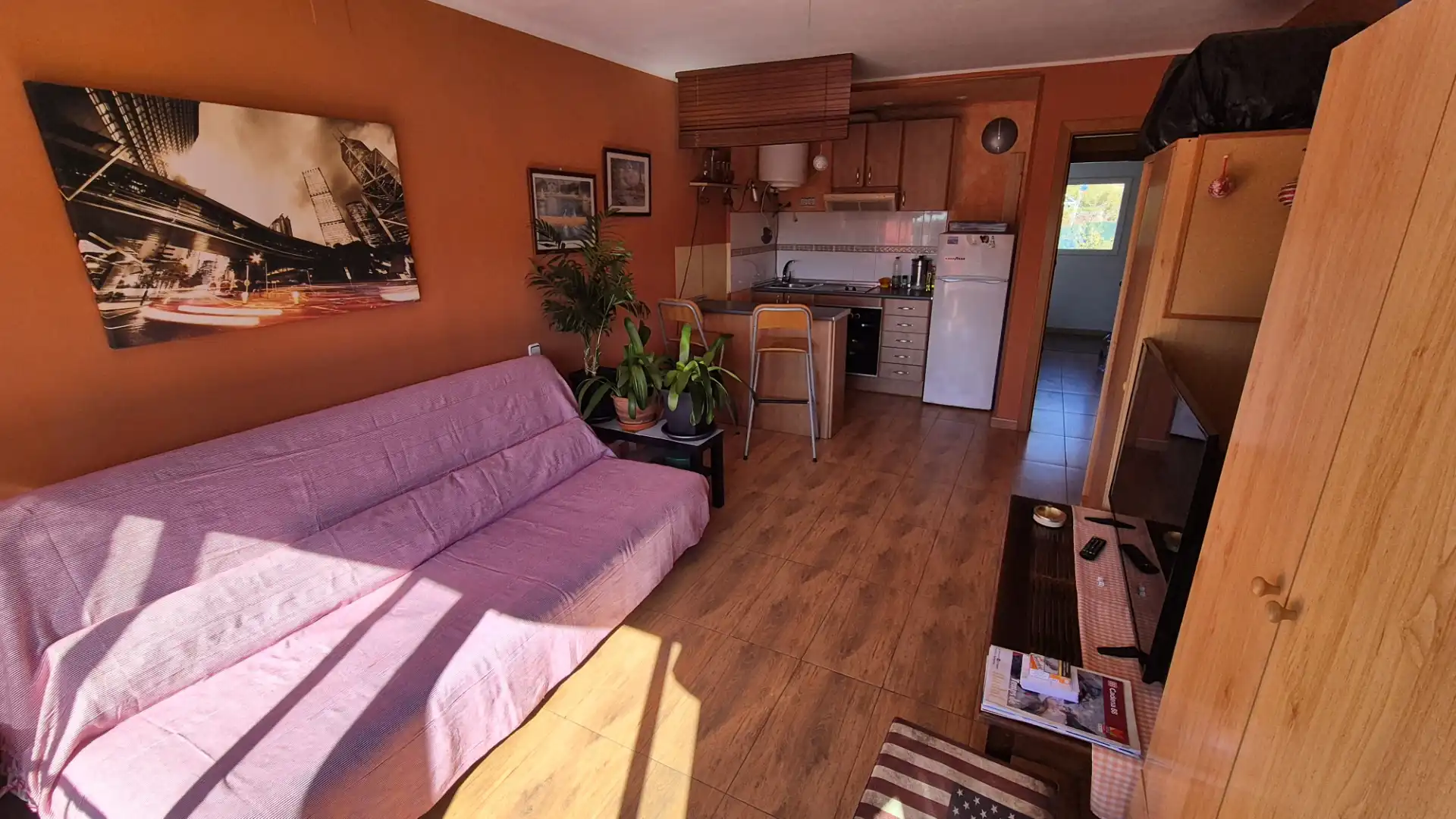 Sala d'estar de Estudi en venda en Mas Mora - Sant Daniel