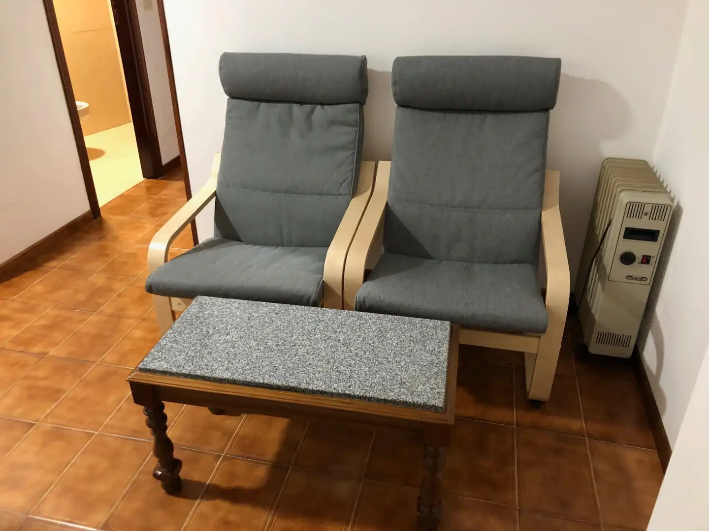Sala de estar de Piso de alquiler en Santiago de Compostela  con Amueblado