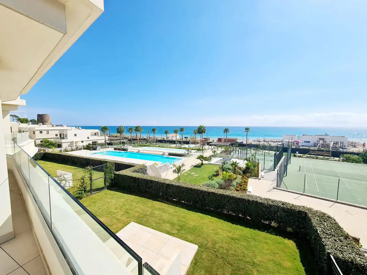 Piscina de Piso de alquiler en Marbella con Aire acondicionado, Terraza y Amueblado