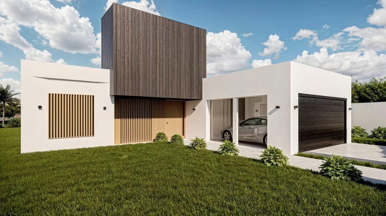 Vista exterior de Casa o xalet en venda en Mijas amb Jardí privat, Terrassa i Piscina