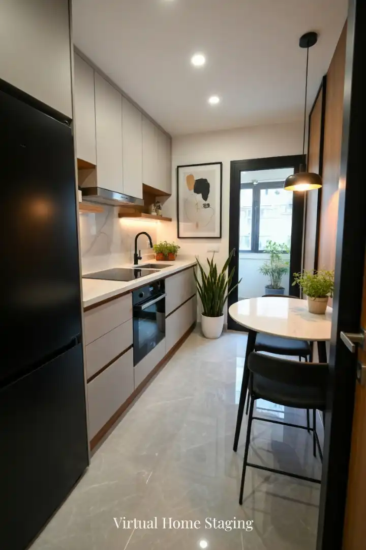 Kitchen of Flat for sale in Madrid  with Air Conditioner, Heating and Parquet flooring