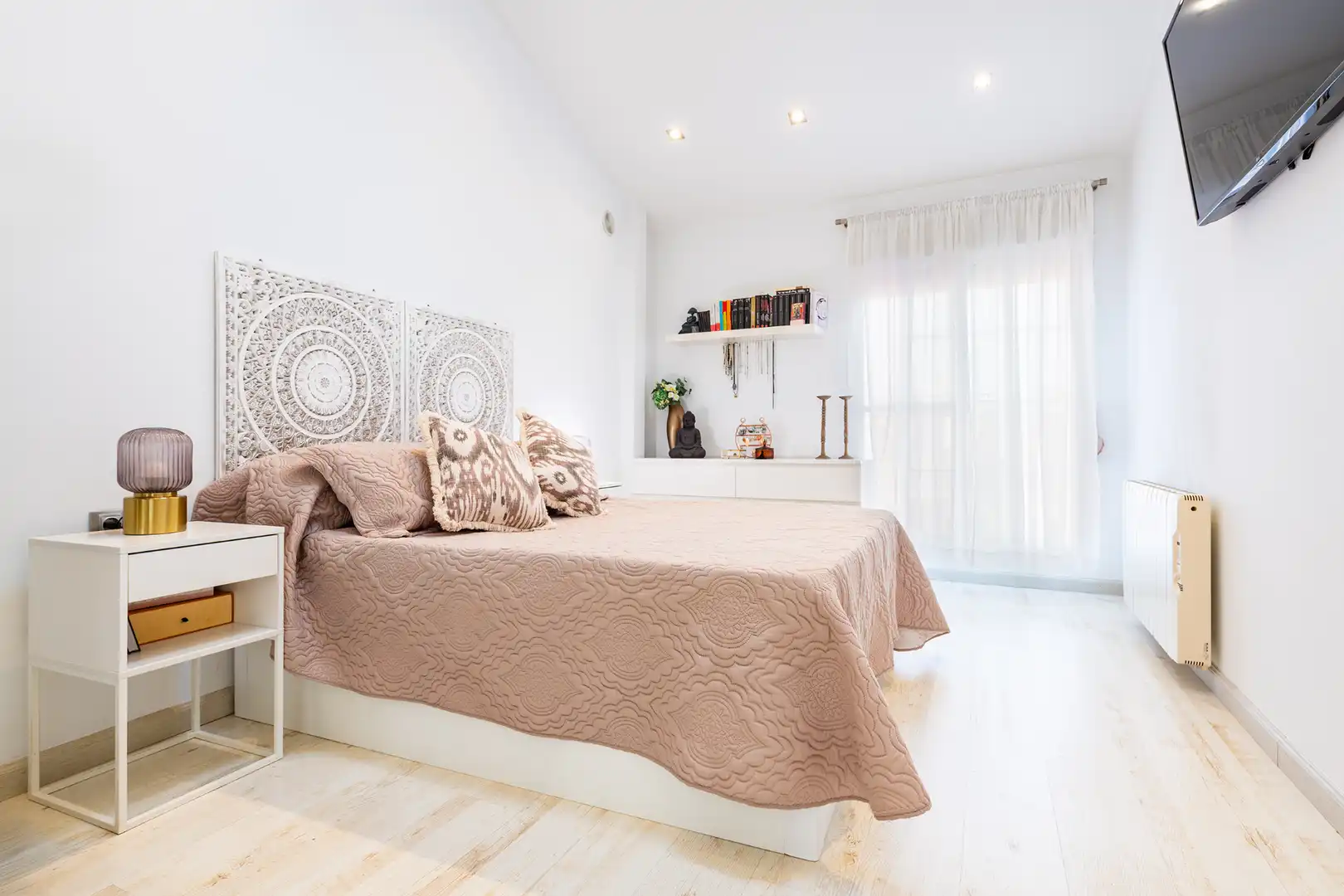 Dormitori de Casa adosada en venda en Almazora / Almassora amb Aire condicionat, Calefacció i Parquet