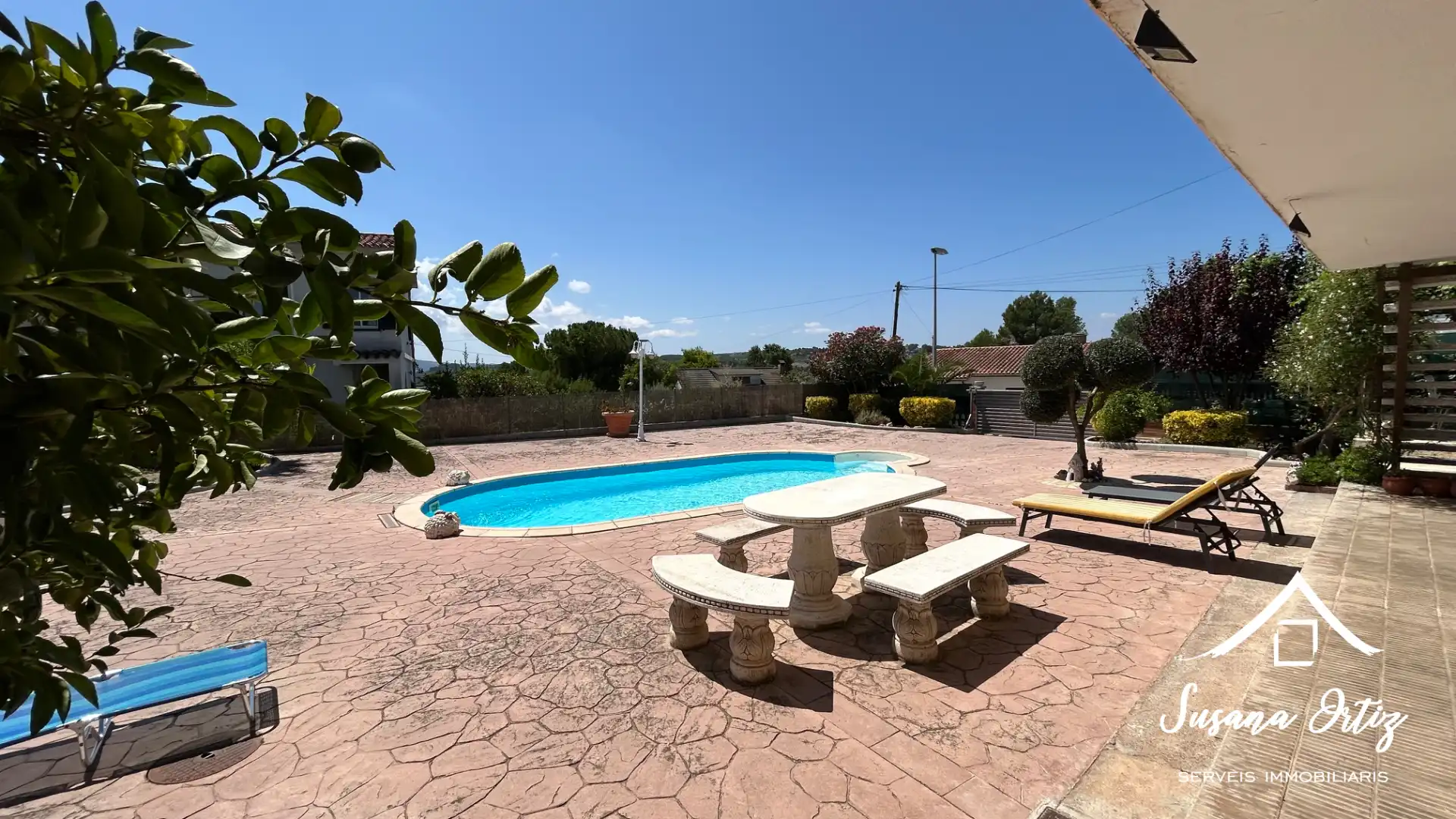 Piscina de Casa o xalet en venda en Masquefa amb Aire condicionat, Calefacció i Jardí privat