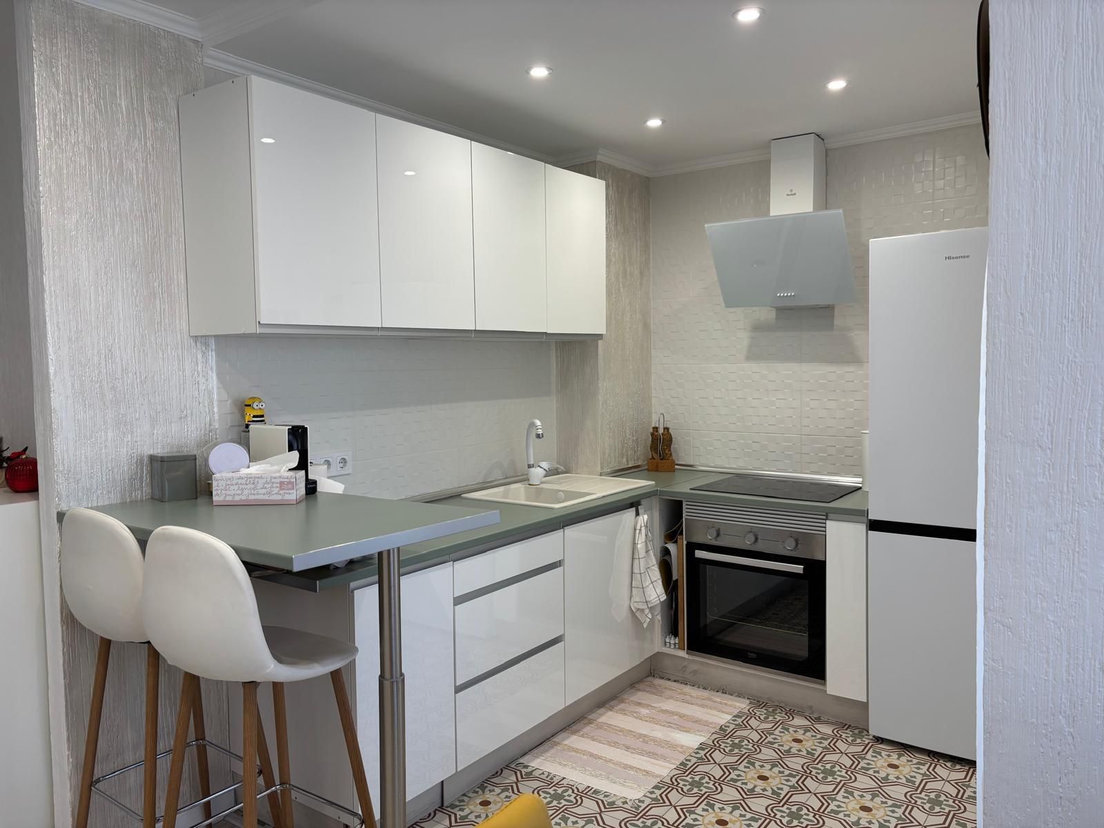 Kitchen of Apartment for sale in Alicante / Alacant  with Air Conditioner, Heating and Private garden