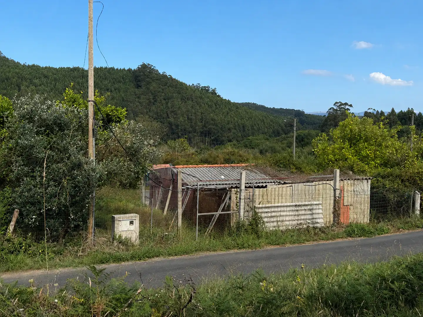 Vista exterior de Casa o chalet en venta en Cariño con Alarma