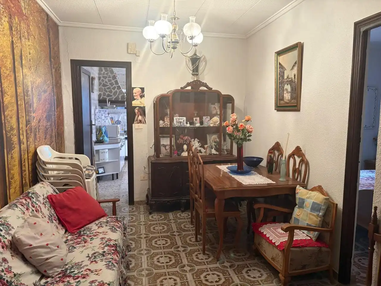 Esszimmer von Einfamilien-Reihenhaus zum Verkauf in Benejúzar mit Klimaanlage und Terrasse