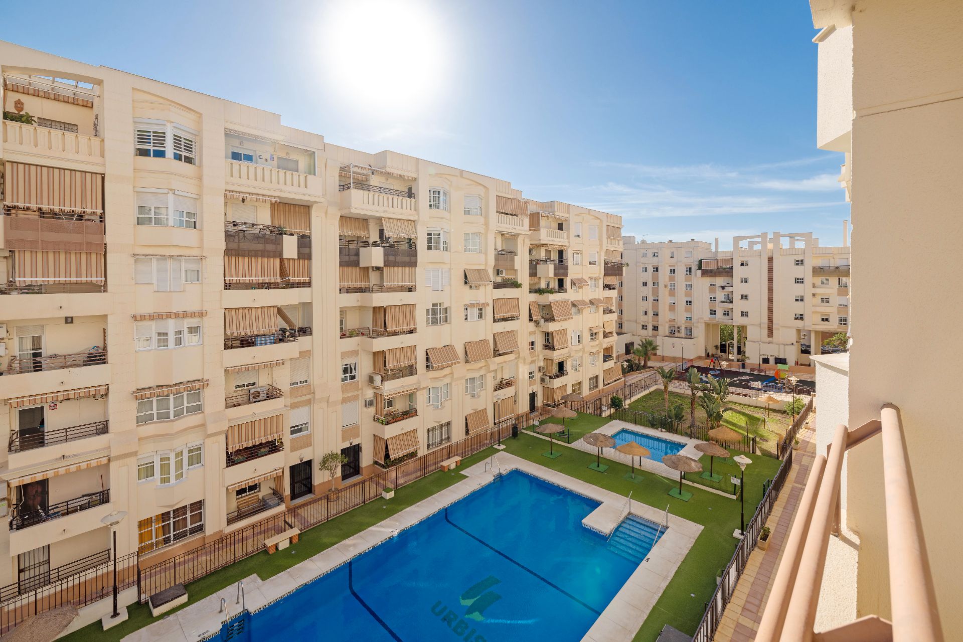 Vista exterior de Pis en venda en Málaga Capital amb Aire condicionat, Calefacció i Terrassa