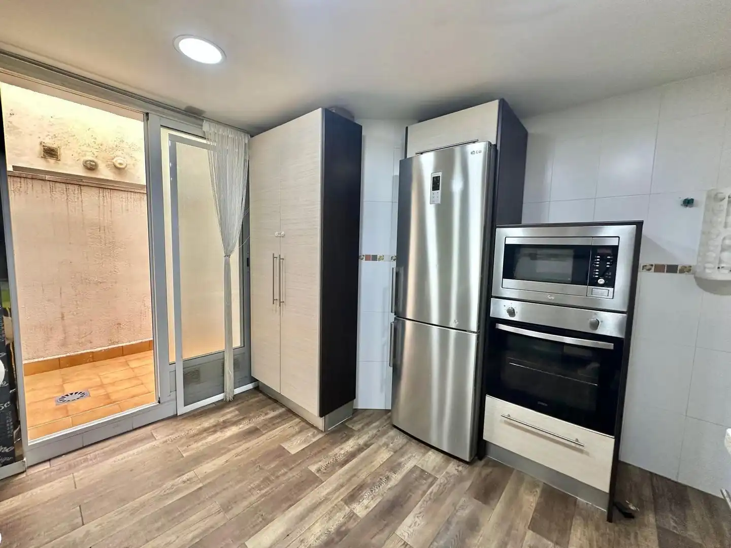 Küche von Wohnung zum Verkauf in Alcantarilla mit Klimaanlage, Möbliert und Balkon
