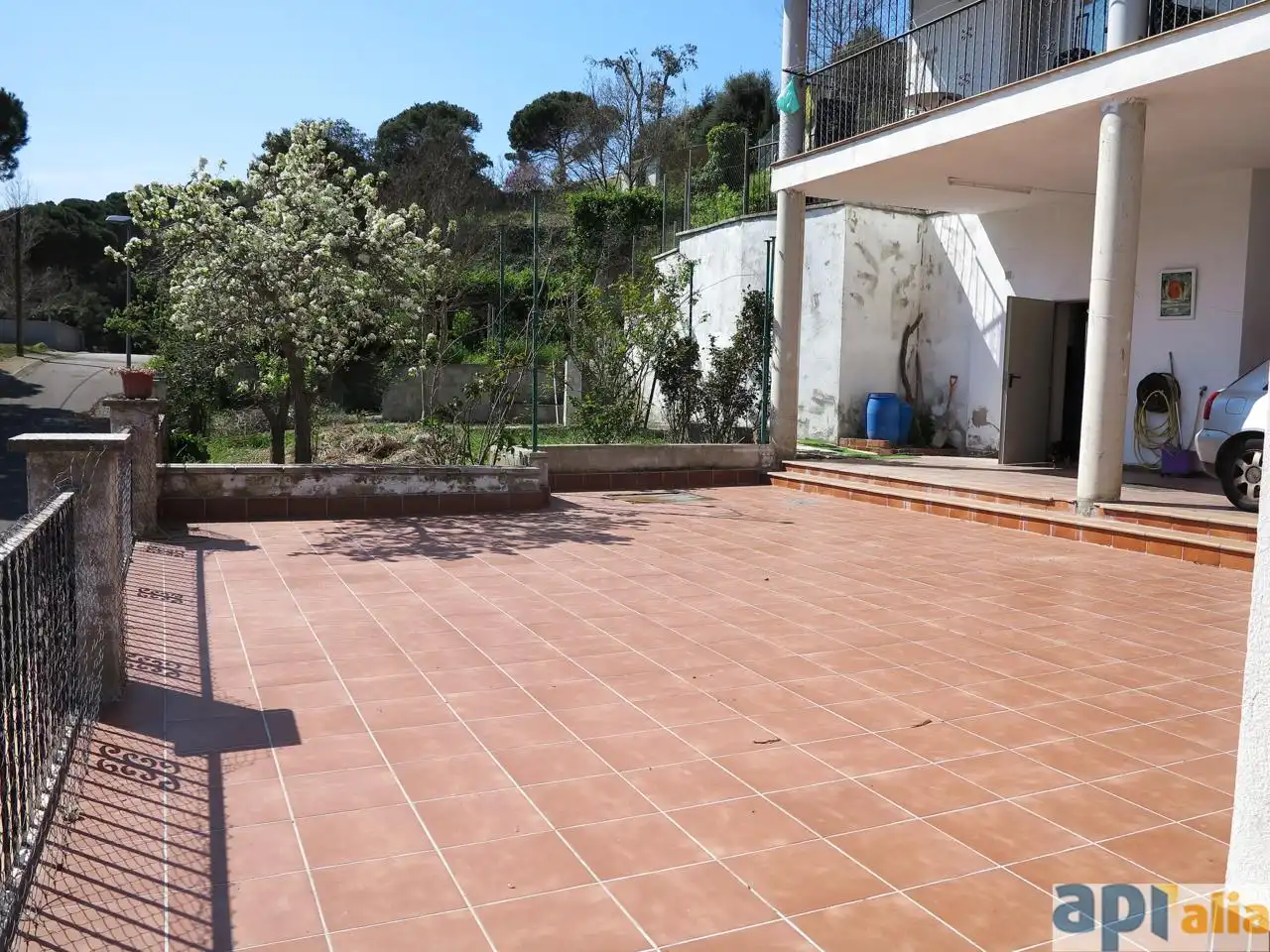 Terrassa de Casa o xalet en venda en Tordera amb Calefacció, Jardí privat i Terrassa