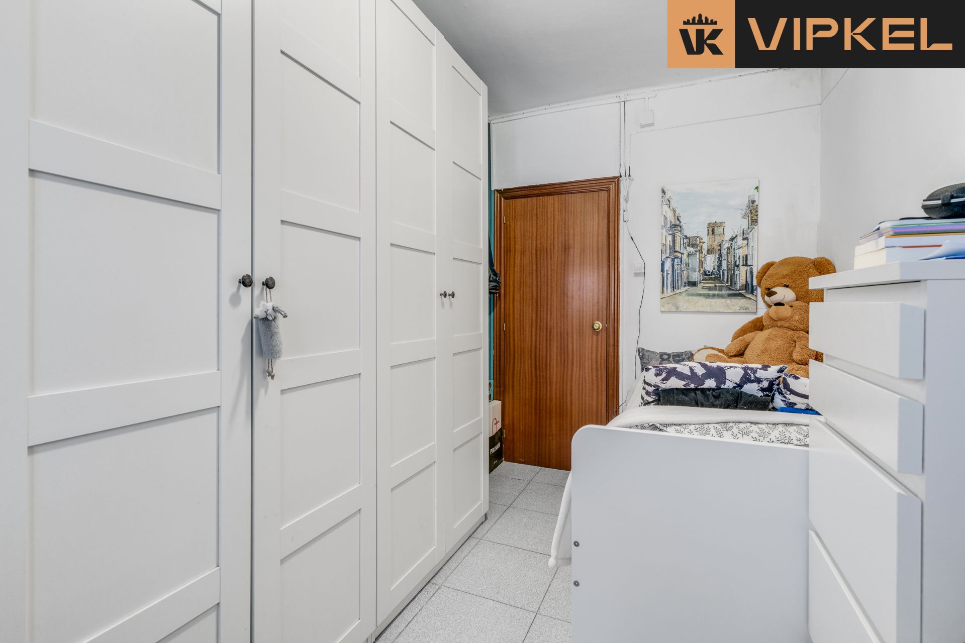 Dormitori de Pis en venda en  Barcelona Capital amb Aire condicionat, Calefacció i Balcó