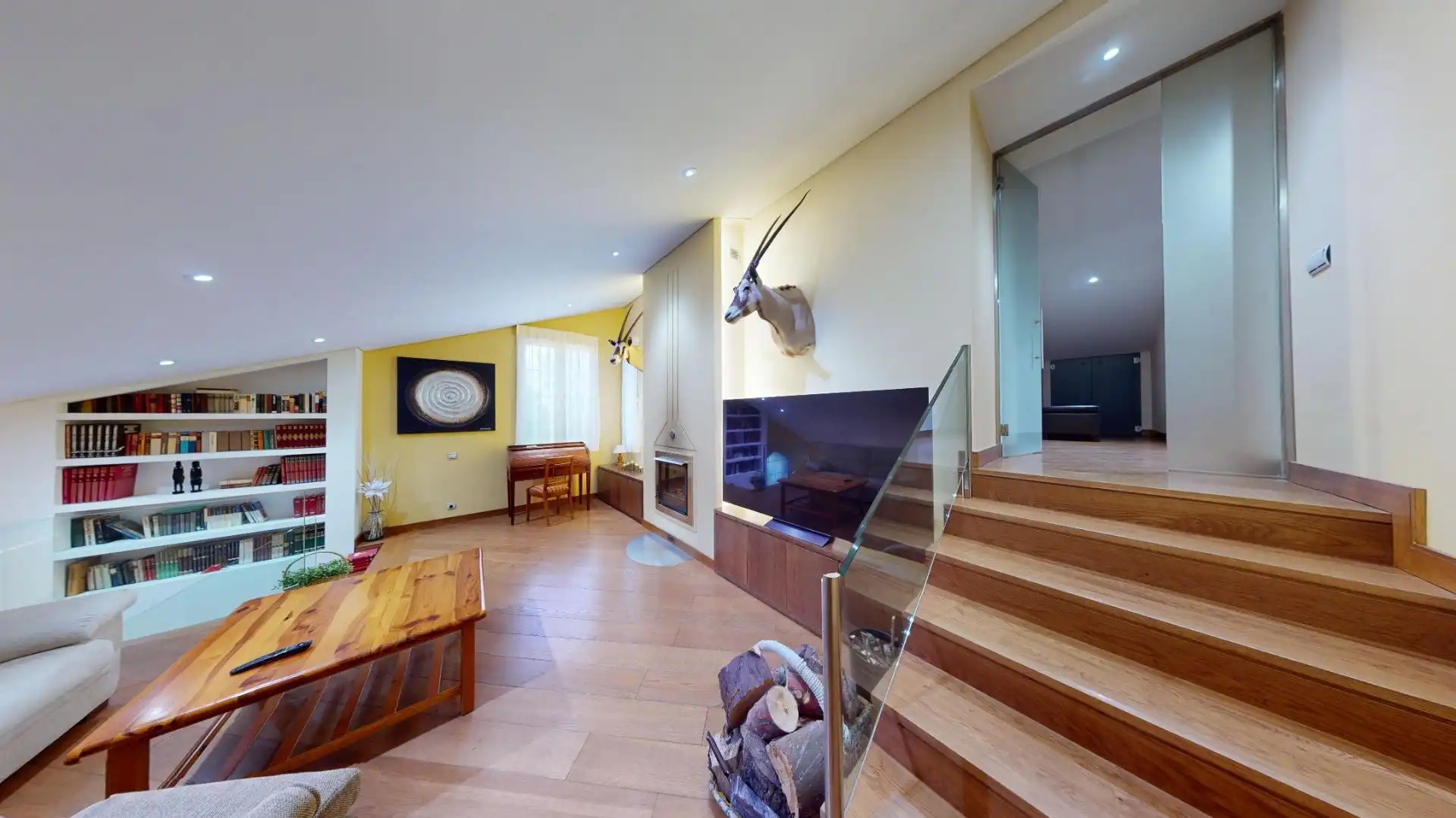 Sala de estar de Casa o chalet en venta en Pedrezuela con Calefacción, Jardín privado y Terraza