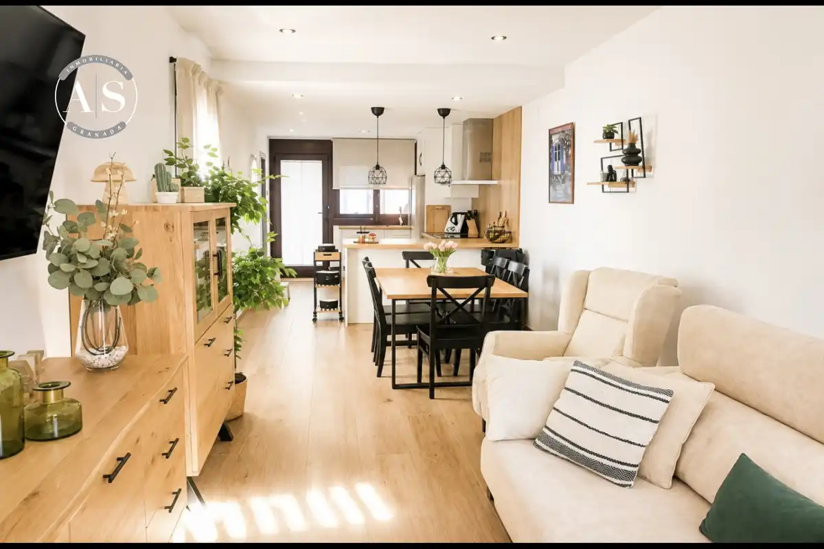 Living room of Houses for sale in Güevéjar  with Air Conditioner, Heating and Terrace