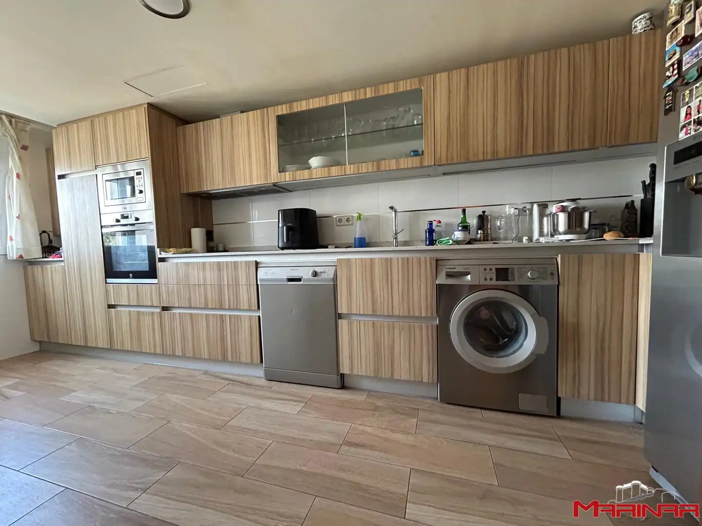 Cocina de Casa adosada en venta en Seseña con Aire acondicionado, Calefacción y Jardín privado