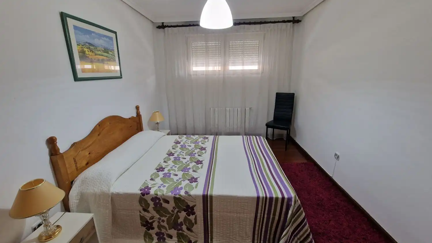 Bedroom of Flat for rent in Torrelavega   with Heating, Terrace and Furnished