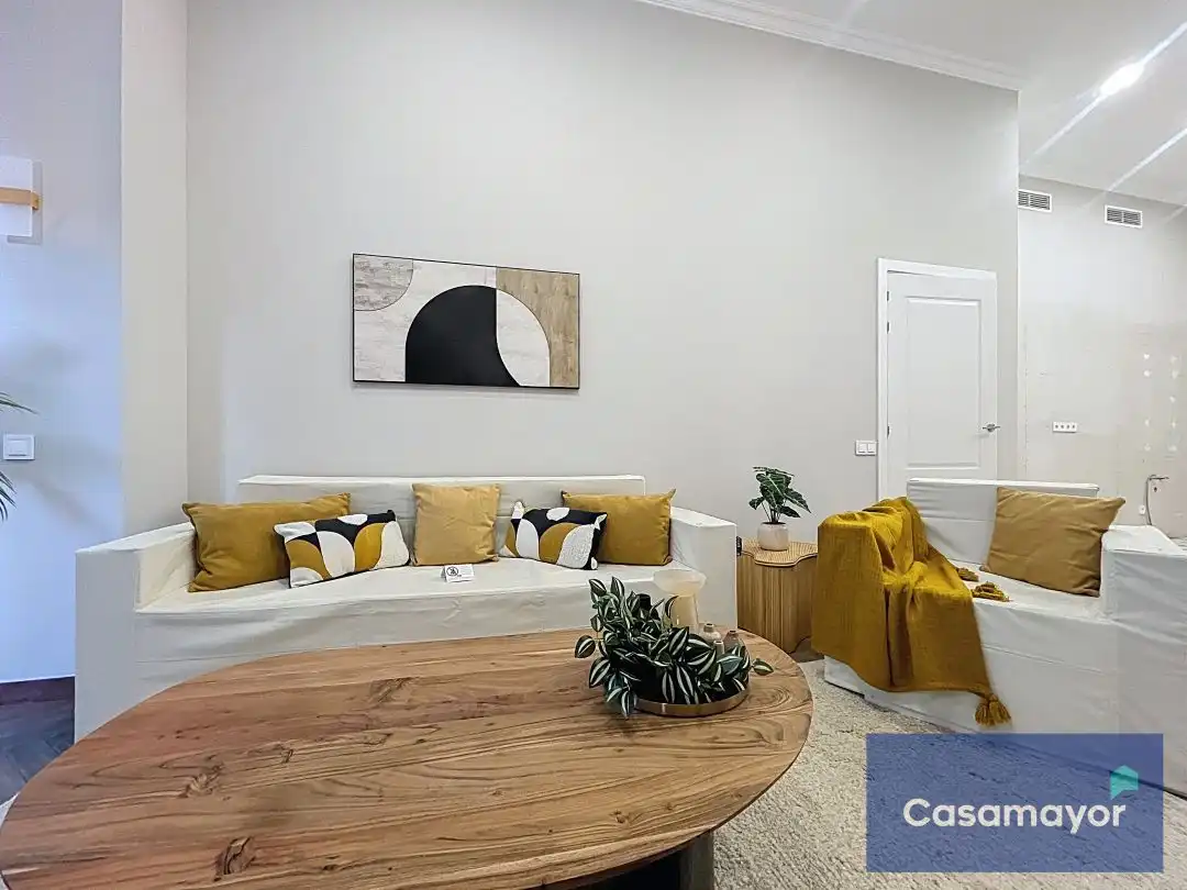 Wohnzimmer von Wohnung zum Verkauf in Alicante / Alacant mit Klimaanlage, Heizung und Balkon