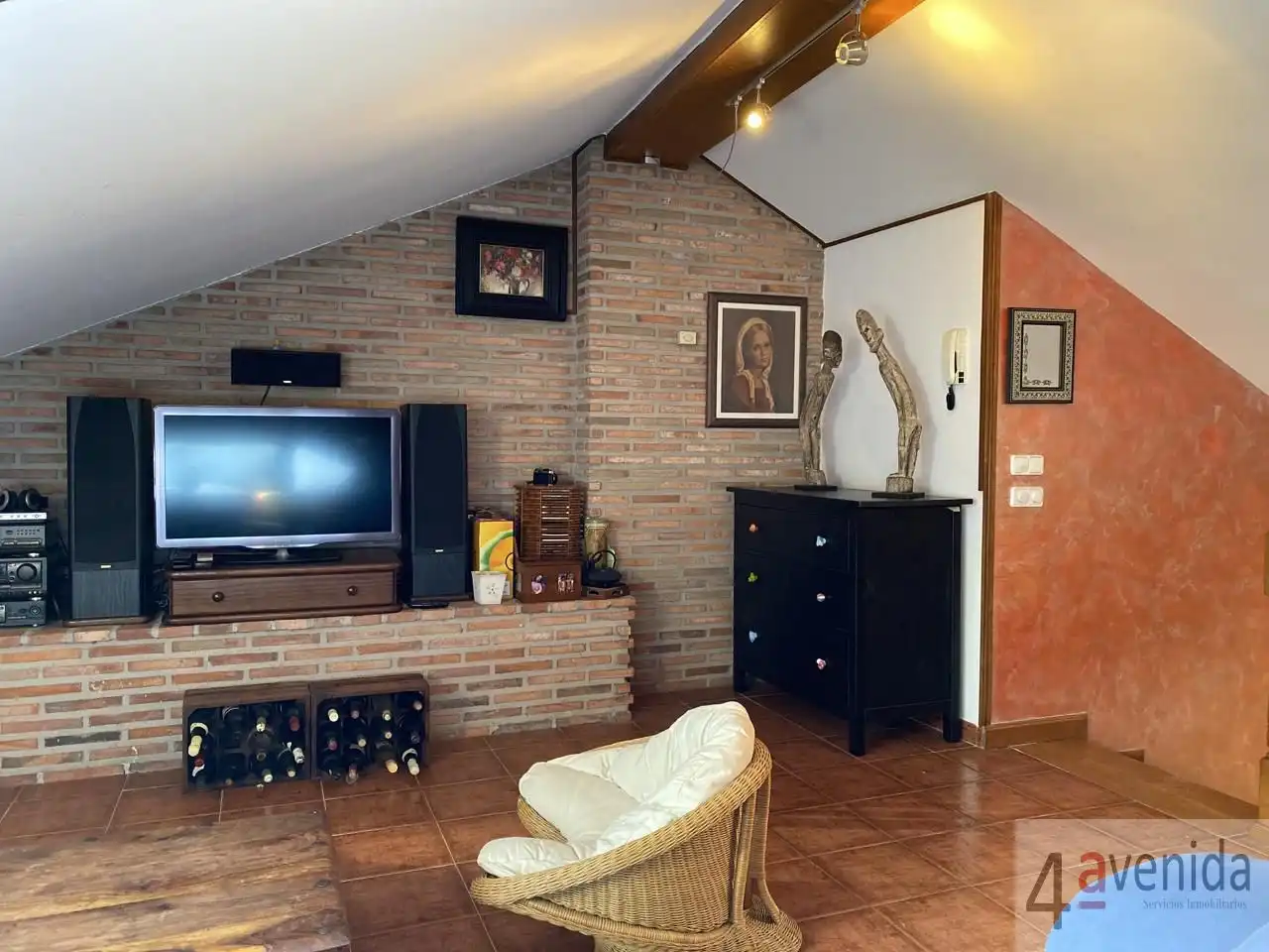 Living room of Houses for sale in Nava  with Heating and Terrace