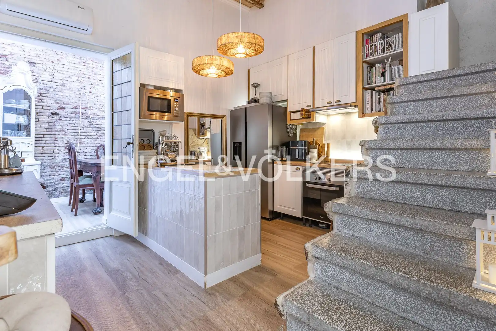 Cocina de Casa adosada en venta en Mataró con Aire acondicionado, Calefacción y Amueblado
