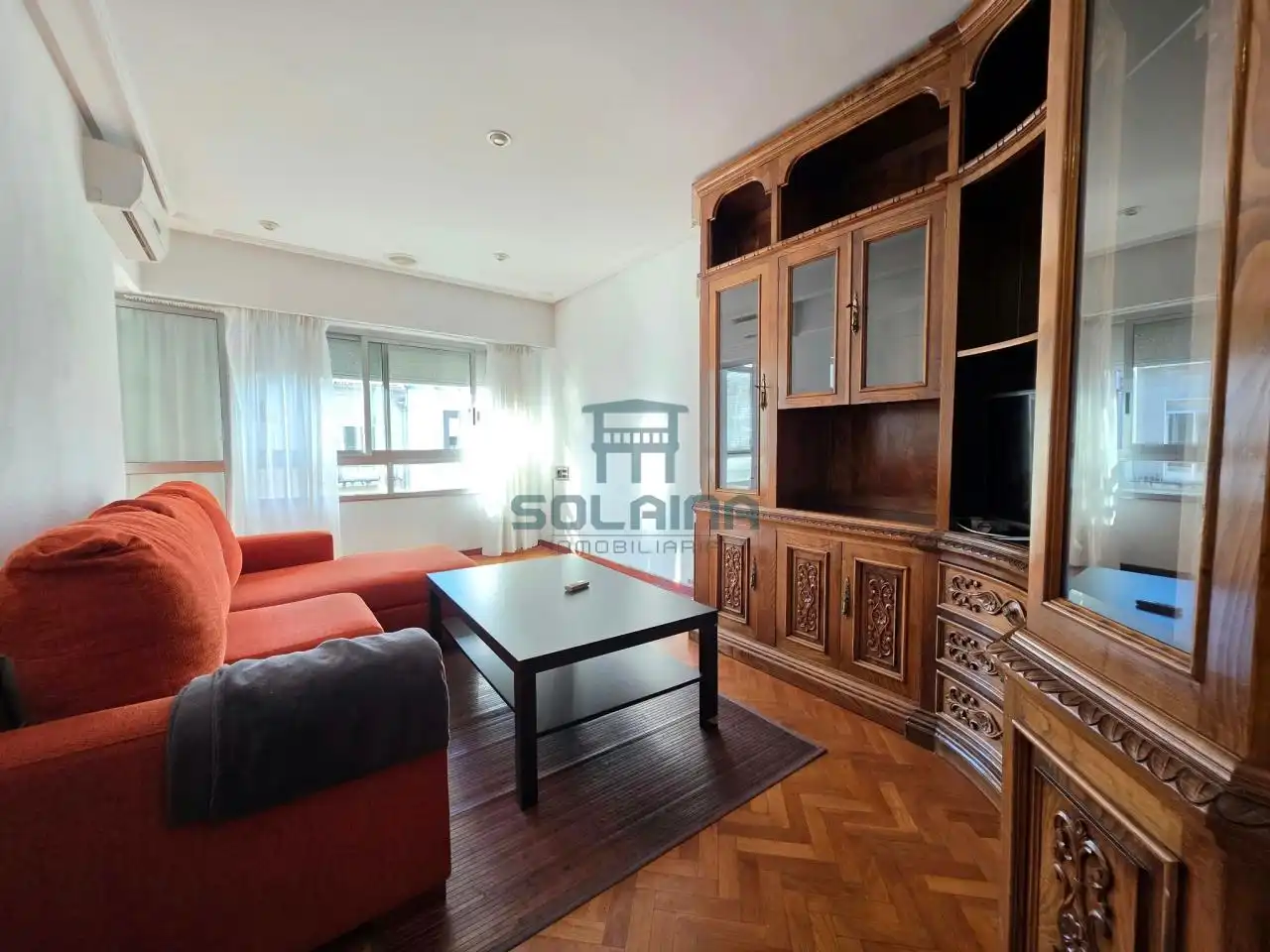Sala de estar de Piso en venta en Ourense Capital  con Aire acondicionado, Calefacción y Parquet