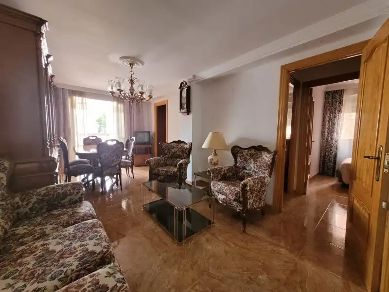 Sala d'estar de Pis en venda en Málaga amb Terrassa, Forn i Rentadora