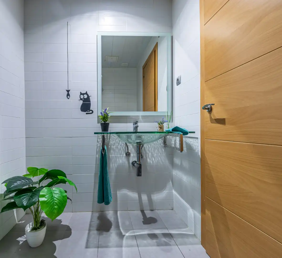 Baño de Planta baja en venta en La Canonja con Aire acondicionado y Calefacción
